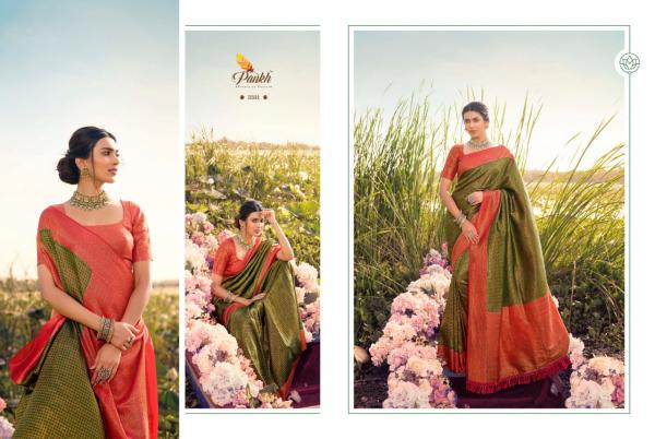 Pankh Parampara Silk 3 Festive Wear Saree Collection